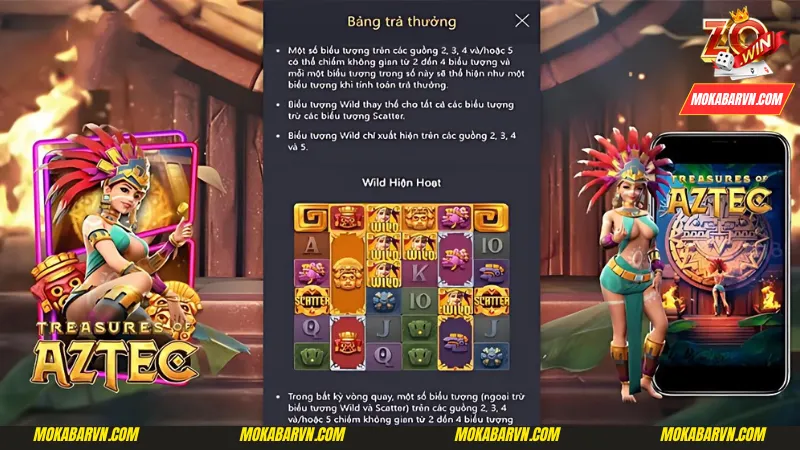 Kho Báu Aztec – Khám Phá Slot Game Với Trải Nghiệm Đầy Bí Ẩn 6 Sự kiện đổi thưởng độc đáo khi trải nghiệm Kho Báu Aztec