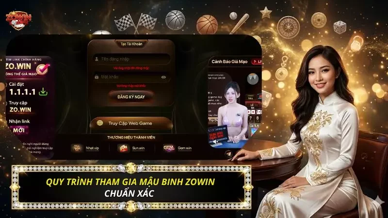 Quy trình khởi tạo bàn đấu Mậu Binh Zowin chuẩn xác 