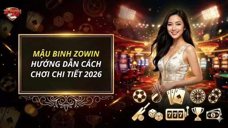Mậu Binh Zowin - Hướng Dẫn Cách Chơi Chi Tiết Cho Tân Thủ 2026