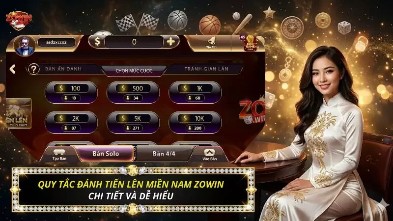 Những quy luật cơ bản cần tuân thủ trong Tiến Lên Miền Nam