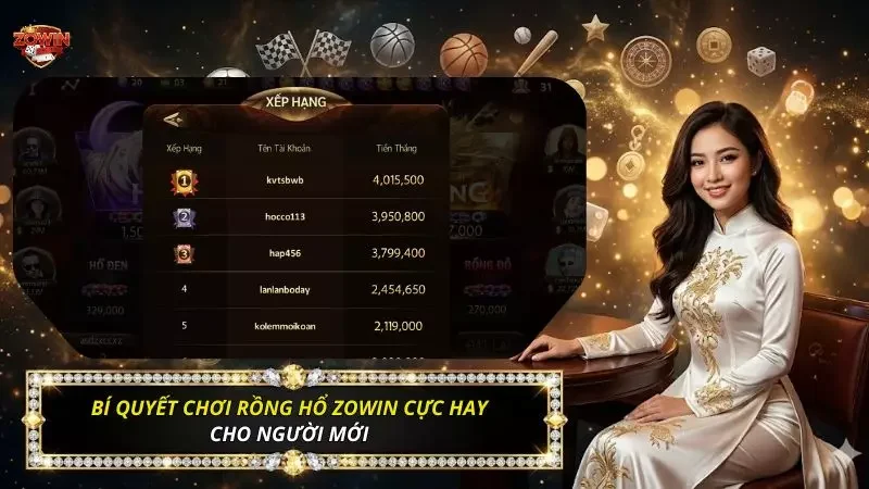 Cách Chơi Rồng Hổ Zowin - Hướng Dẫn Chi Tiết & Mẹo Thắng Lớn 2026 4 Bí quyết chơi rồng hổ thắng lớn từ các bậc thầy sòng bài